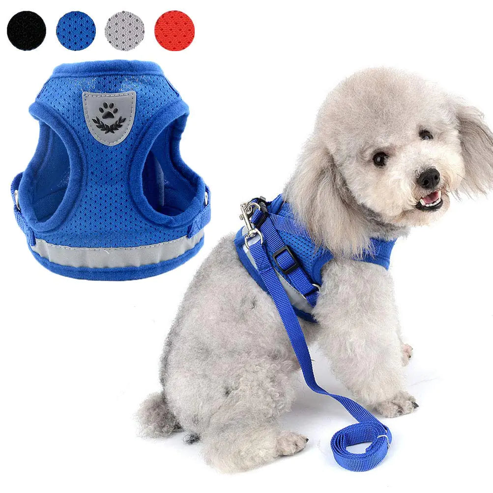 Zunea Reflective Small Dog Harness Set