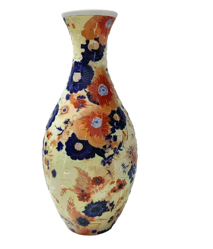 Jarrón rompecabezas 3D - Decoración DIY para la sala de estar