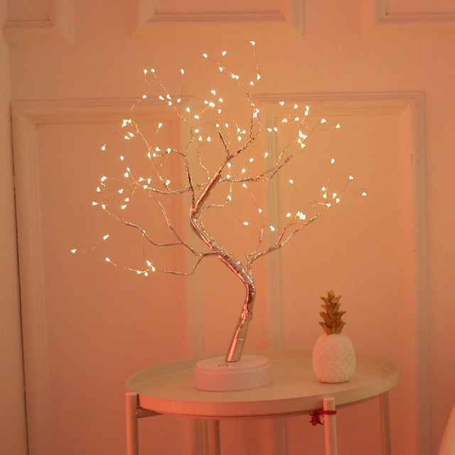 Christmas Greeting Tree Light