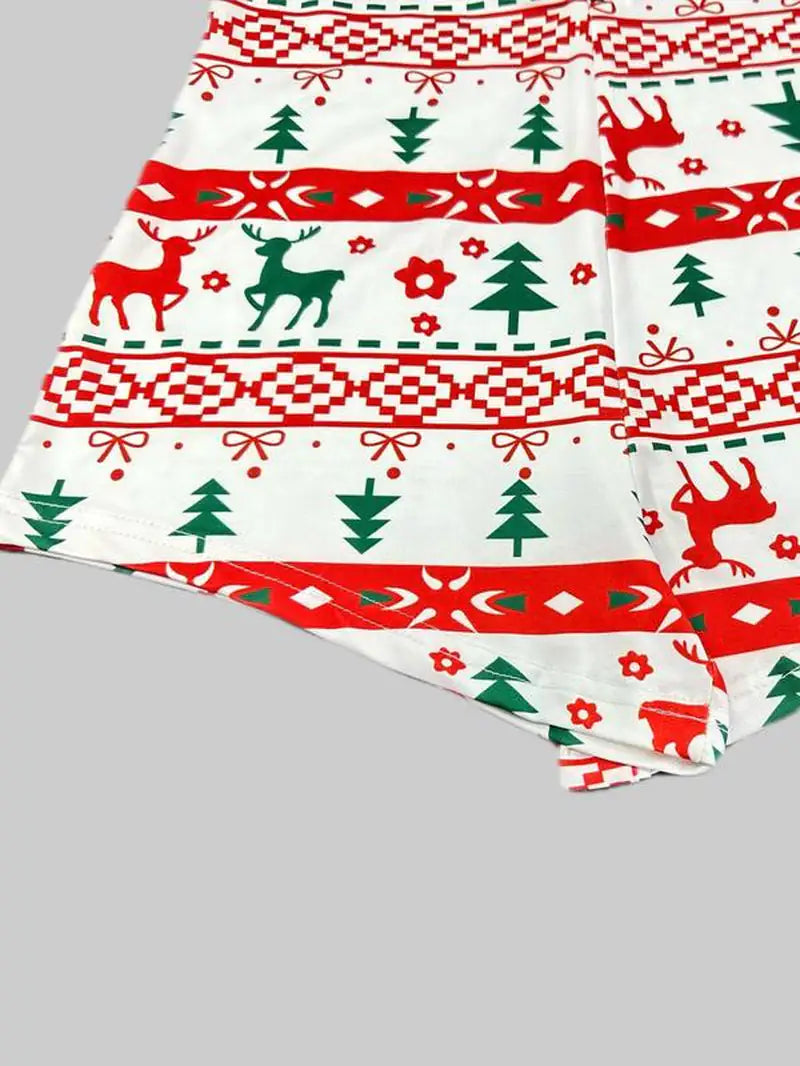 Cozy Christmas Cartoon Onesie