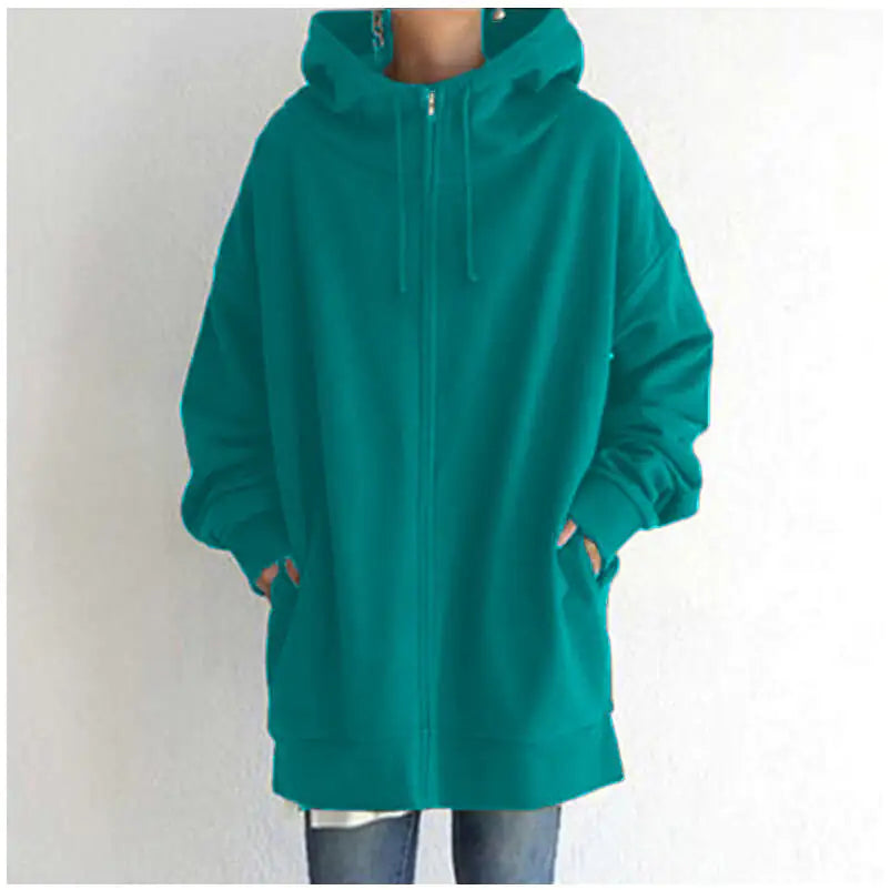 Chic Oversized Hoodie Coat