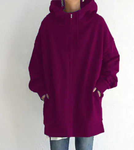 Chic Oversized Hoodie Coat