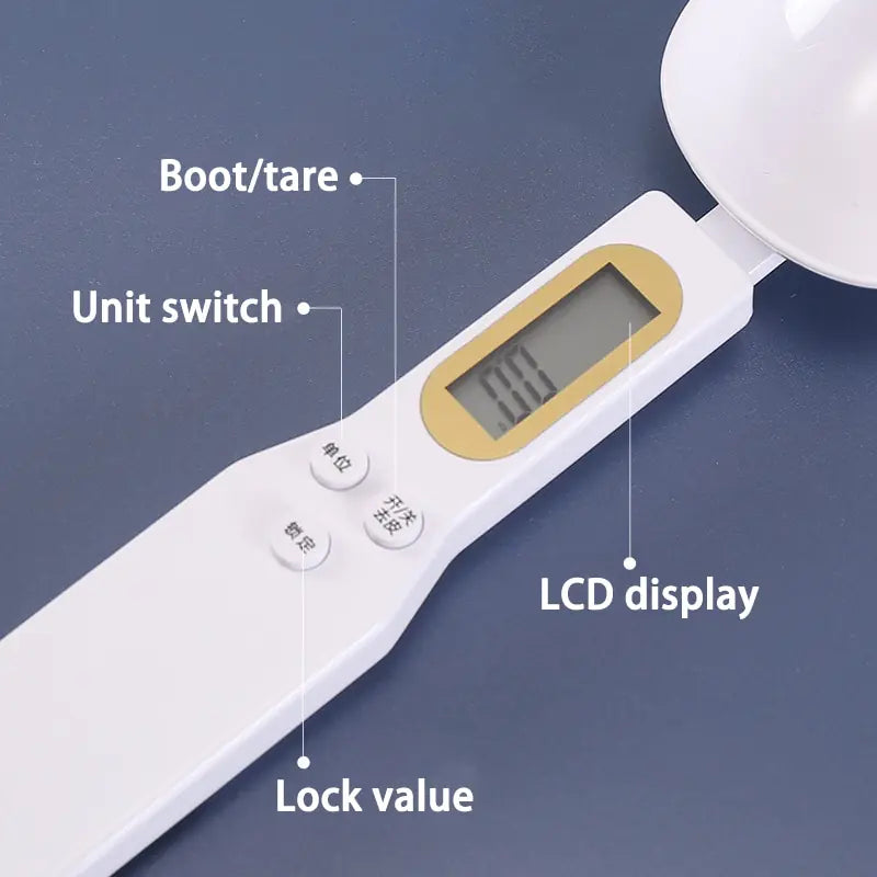 Electronic Kitchen Scale Spoon