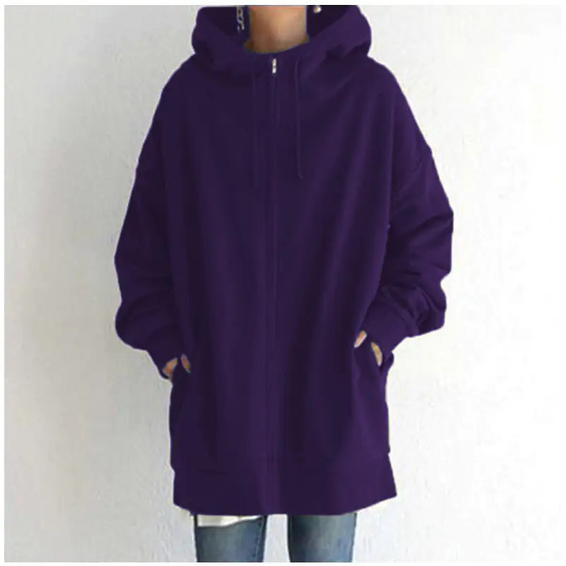 Chic Oversized Hoodie Coat