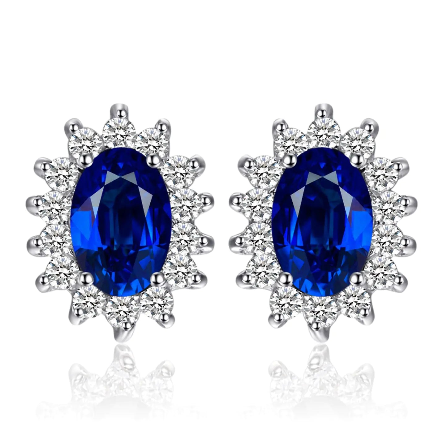 Royal Gem Class Stud Earrings