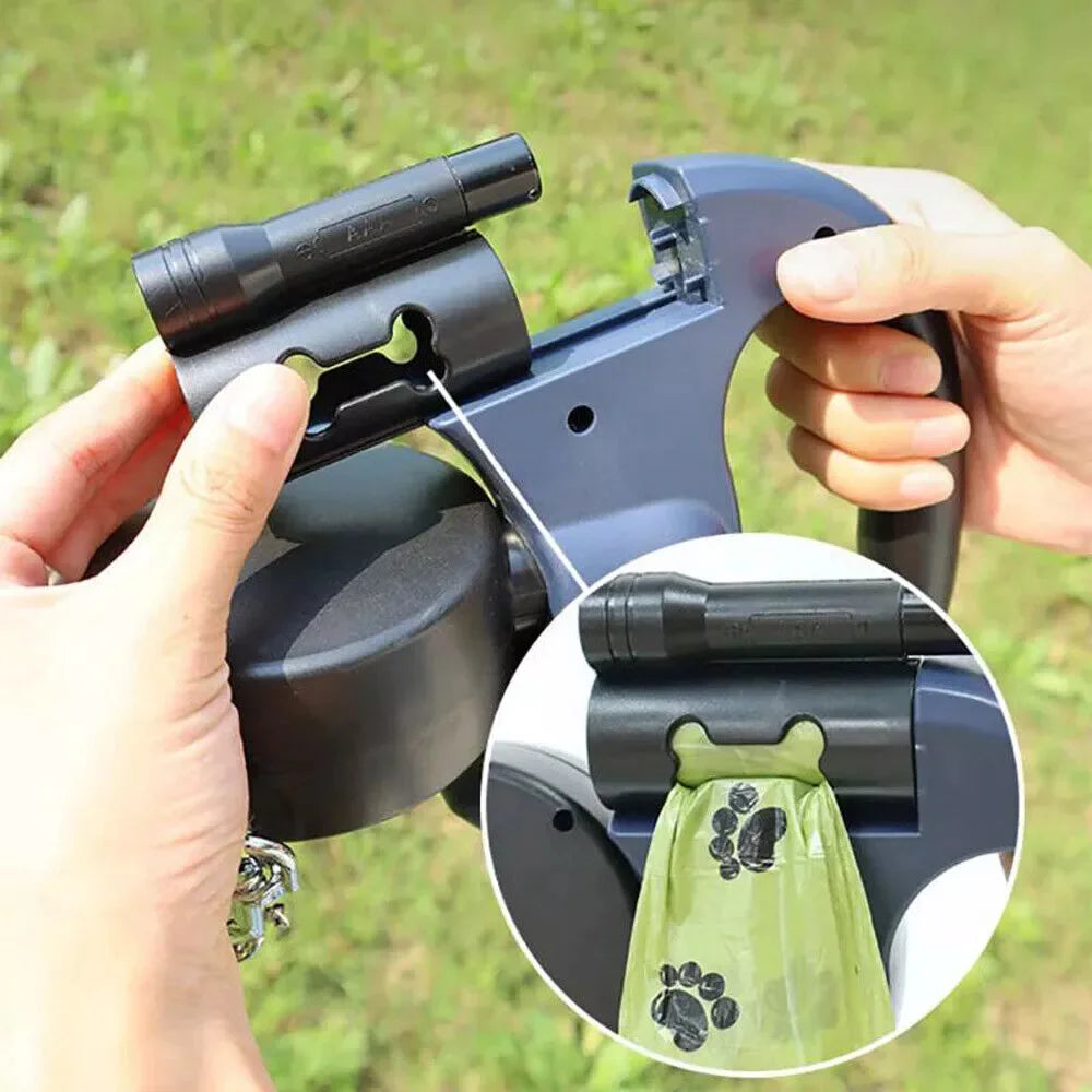 Twin Tangle-Free Dog Leash