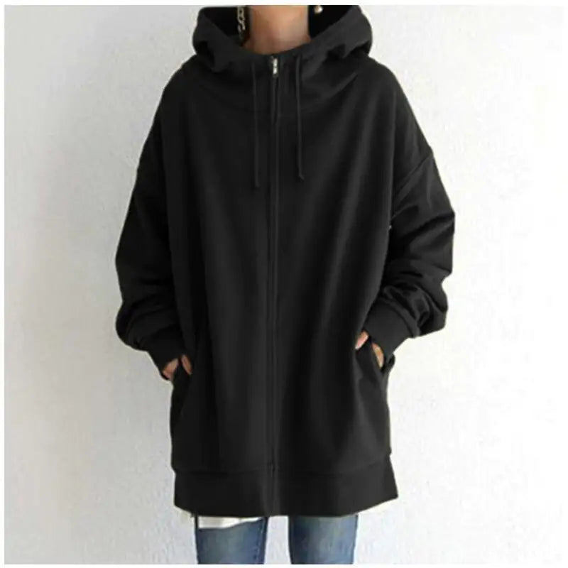 Chic Oversized Hoodie Coat