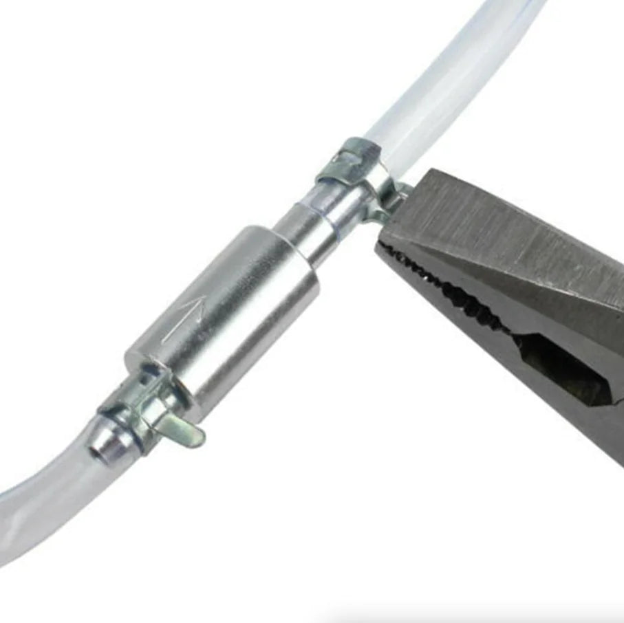 Car Motorcycle Clutch Brake Bleeder Hose One Way Valve Tube Bleeding Tool Set