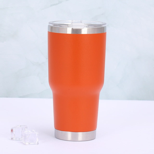 Vasos termos con tapa deslizante