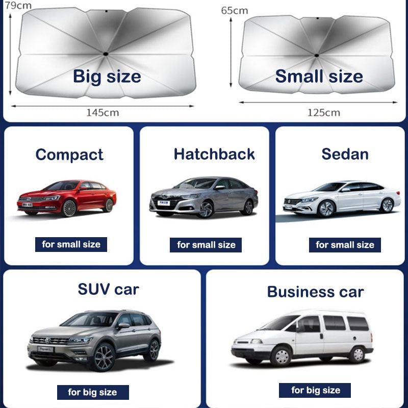 Paraguas de parabrisas de coche