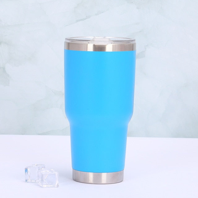 Vasos termos con tapa deslizante