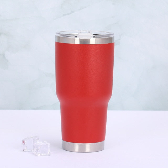 Vasos termos con tapa deslizante