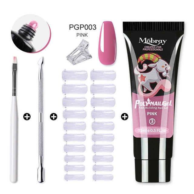 Poly Nail Gel Set